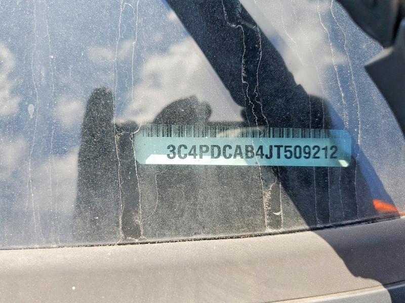 2018 Dodge Journey მანქანა იყიდება აუქციონზე, vin: 3C4PDCAB4JT509212, აუქციონის ნომერი: 61119436
