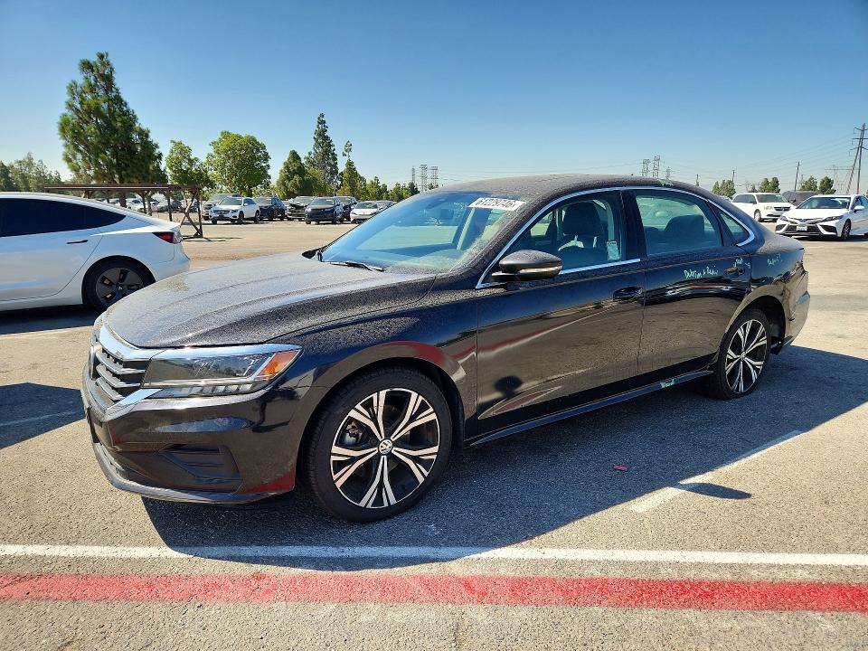 2022 Volkswagen Passat მანქანა იყიდება აუქციონზე, vin: 1VWSA7A30NC008383, აუქციონის ნომერი: 61229746