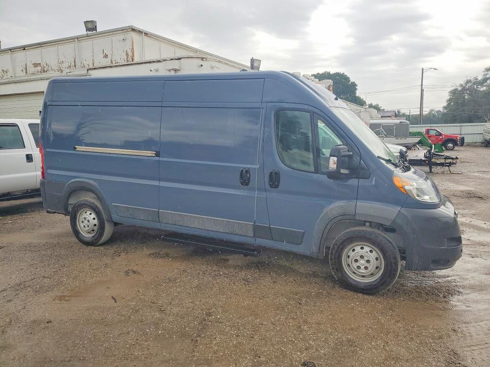 61761216 :رقم المزاد ، 3C6TRVDG9JE161258 vin ، 2018 Ram Promaster 2500 مزاد بيع