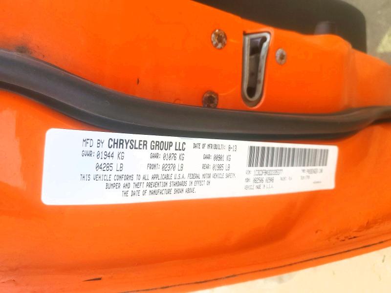 Продажа на аукционе авто 2013 Dodge Dart, vin: 1C3CDFBA3DD335377, номер лота: 62386276