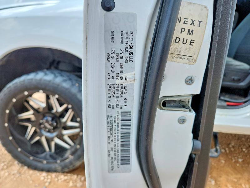 Продаж на аукціоні авто 2016 Ram 1500, vin: 1C6RR7GT0GS156079, номер лоту: 59854506