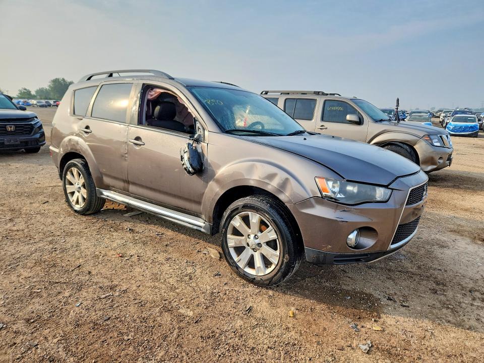 2012 Mitsubishi Outlander მანქანა იყიდება აუქციონზე, vin: JA4AS3AW7CU006632, აუქციონის ნომერი: 61557726