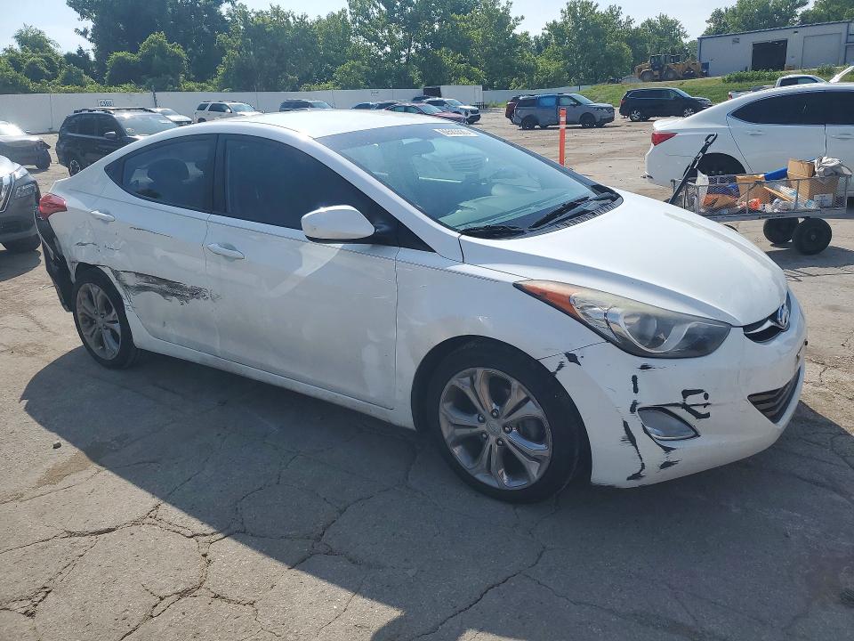 60503626 :رقم المزاد ، 5NPDH4AE5DH287131 vin ، 2013 Hyundai Elantra مزاد بيع