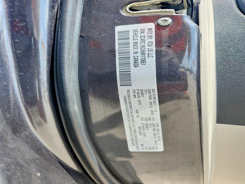 Aukcja sprzedaży 2022 Chrysler Pacifica, vin: 2C4RC1BG6NR170651, numer aukcji: 63046426