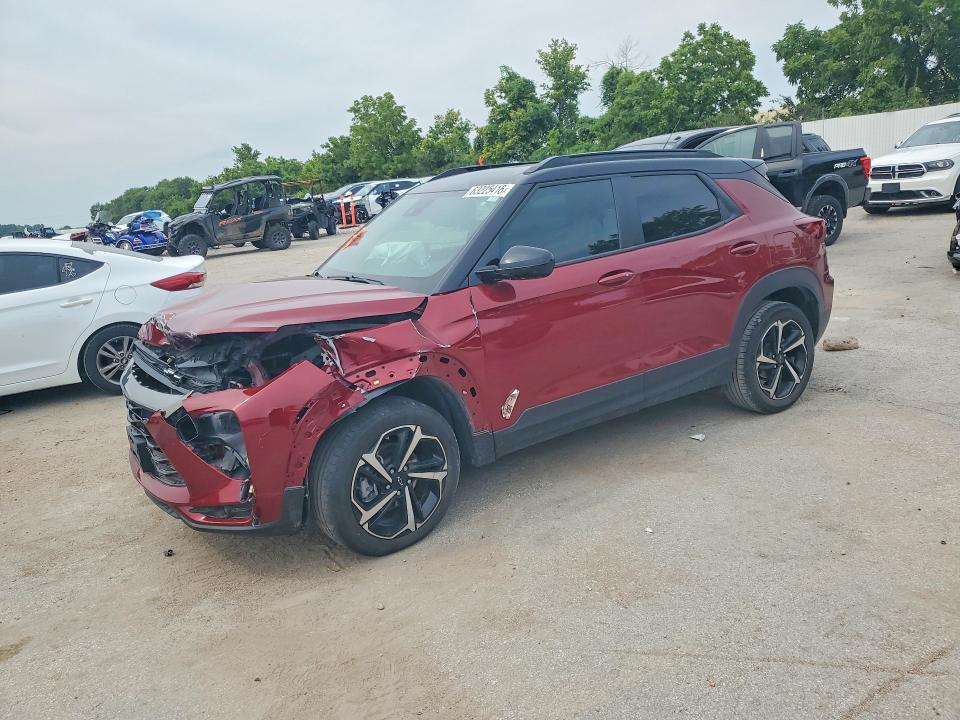 2022 Chevrolet Trailblazer მანქანა იყიდება აუქციონზე, vin: KL79MTSL4NB044886, აუქციონის ნომერი: 63225416