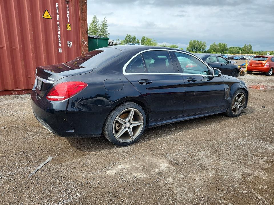 61364226 :رقم المزاد ، 55SWF4KB2FU091103 vin ، 2015 Mercedes-benz C مزاد بيع