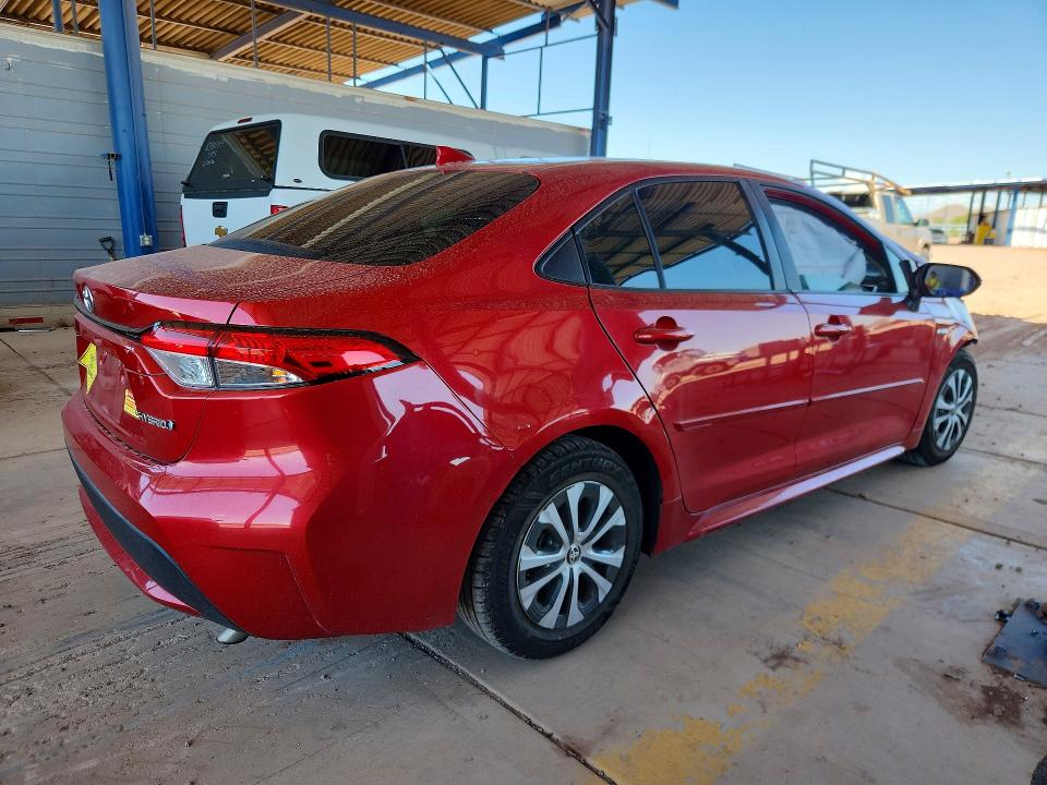 63188976 :رقم المزاد ، JTDEAMDE7MJ000433 vin ، 2021 Toyota Corolla مزاد بيع