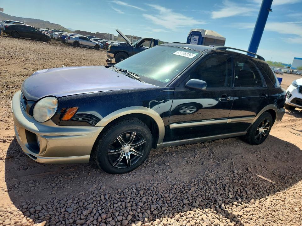 62766076 :رقم المزاد ، JF1GG68522G802451 vin ، 2002 Subaru Impreza مزاد بيع