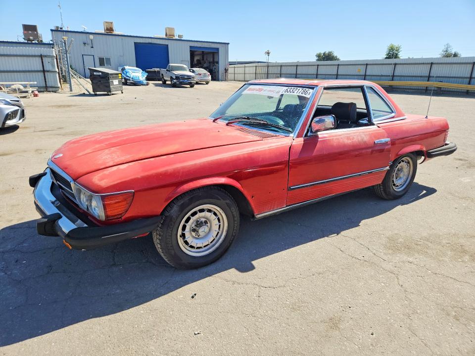 63321786 :رقم المزاد ، 10704412058527 vin ، 1980 Mercedes-benz Sl Sl450 مزاد بيع