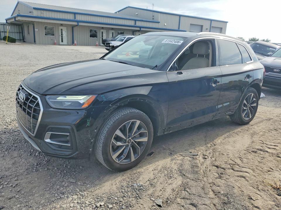 2021 Audi Q5 მანქანა იყიდება აუქციონზე, vin: WA1BAAFY9M2125091, აუქციონის ნომერი: 61942406