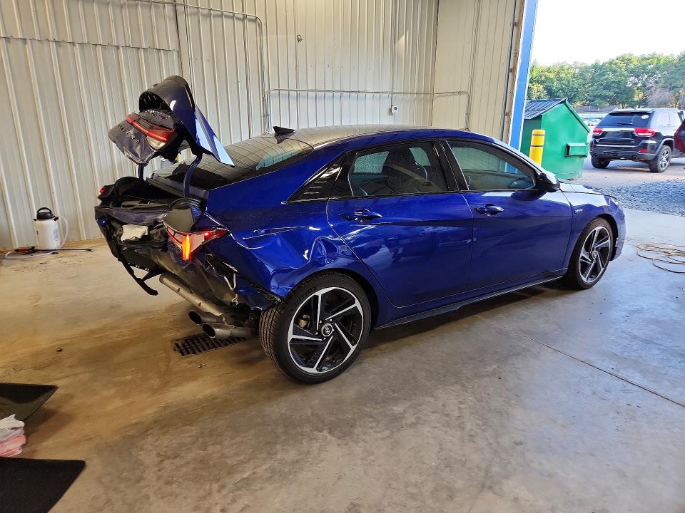 62075286 :رقم المزاد ، KMHLR4AF5PU558597 vin ، 2023 Hyundai Elantra مزاد بيع