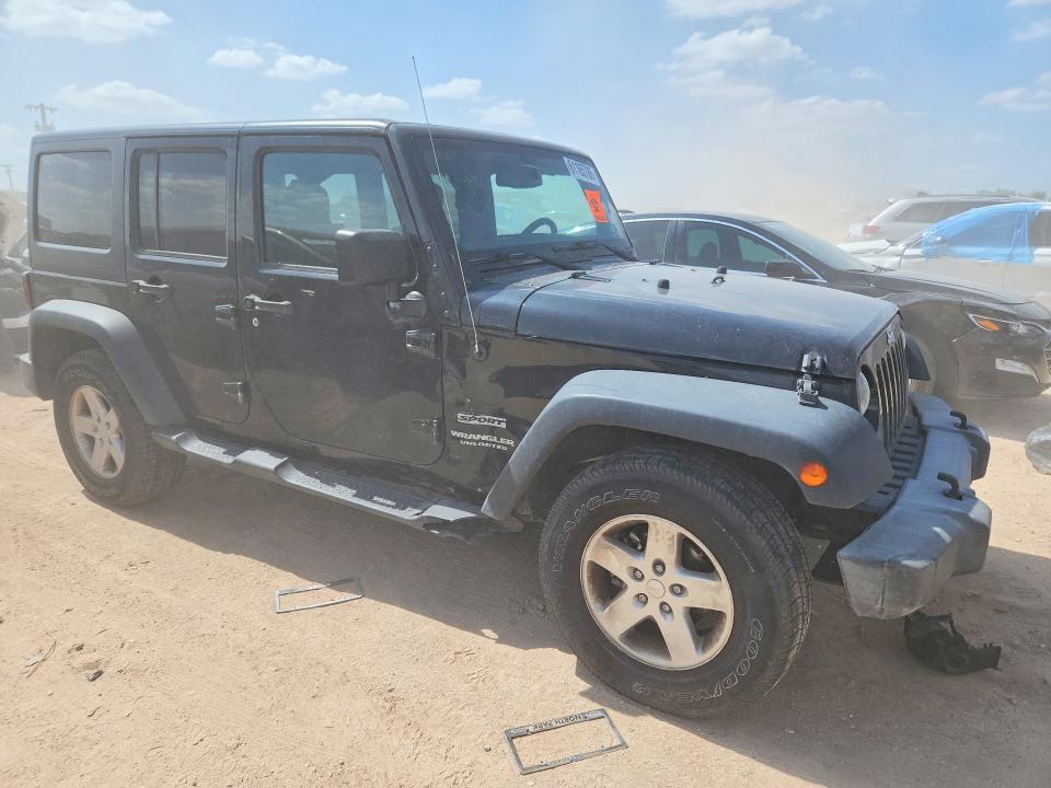 2016 Jeep Wrangler Unlimited მანქანა იყიდება აუქციონზე, vin: 1C4HJWDG9GL326429, აუქციონის ნომერი: 61165786