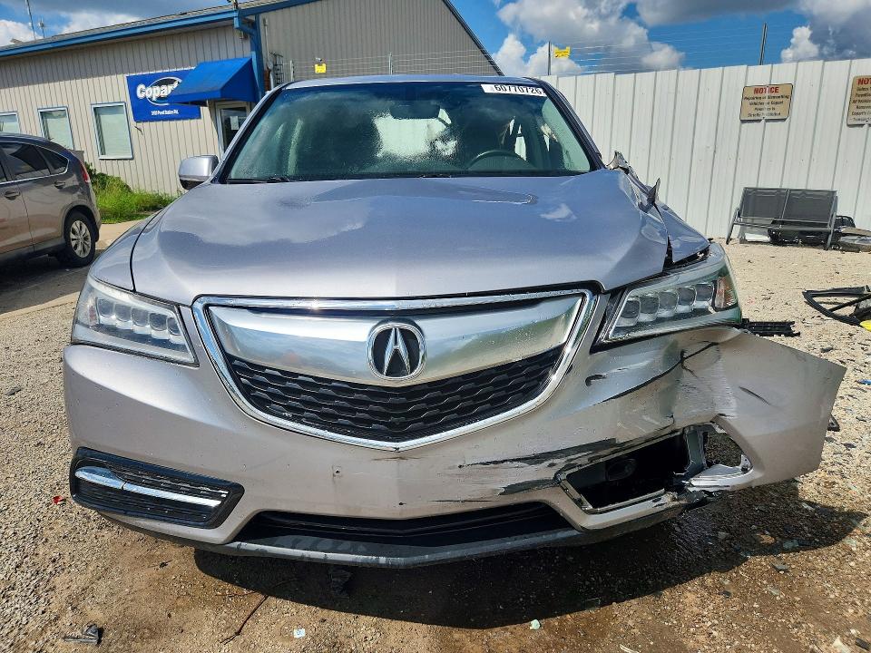 60770726 :رقم المزاد ، 5FRYD4H26GB021742 vin ، 2016 Acura Mdx مزاد بيع