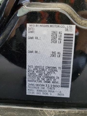 Aukcja sprzedaży 2024 Nissan Altima, vin: 1N4BL4BV3RN311900, numer aukcji: 49916656