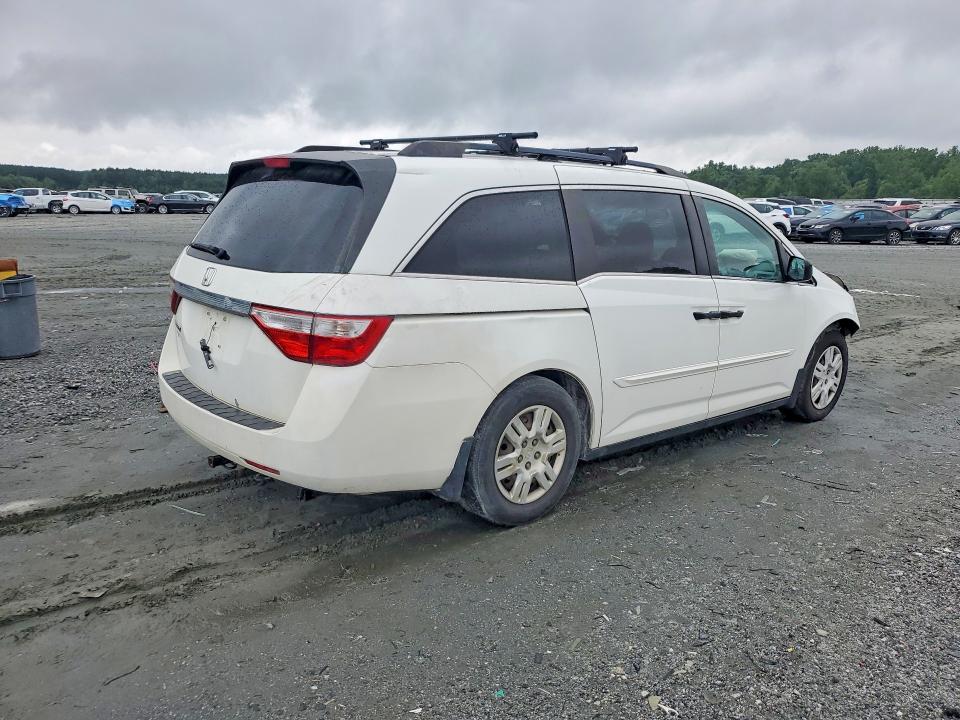 60925026 :رقم المزاد ، 5FNRL5H24BB017177 vin ، 2011 Honda Odyssey مزاد بيع