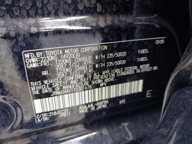 62052766 :رقم المزاد ، JTM6CRAV1TD301678 vin ، 2026 Toyota Rav4 مزاد بيع