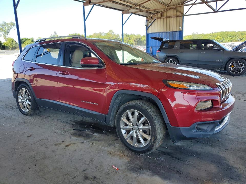 2015 Jeep Cherokee მანქანა იყიდება აუქციონზე, vin: 1C4PJLDS2FW760994, აუქციონის ნომერი: 61852906