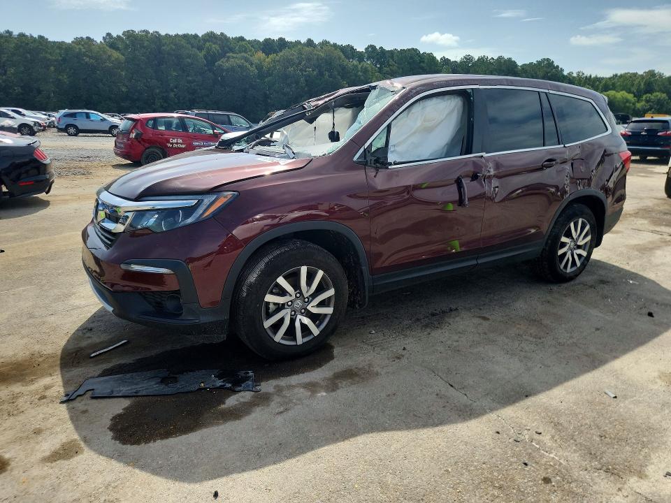 60992056 :رقم المزاد ، 5FNYF5H59MB043130 vin ، 2021 Honda Pilot مزاد بيع