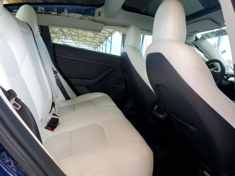 2022 Tesla Model 3 მანქანა იყიდება აუქციონზე, vin: 5YJ3E1EA2NF205186, აუქციონის ნომერი: 59842906