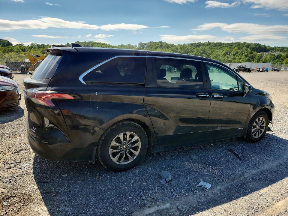 Aukcja sprzedaży 2021 Toyota Sienna, vin: 5TDYRKECXMS029029, numer aukcji: 63164016