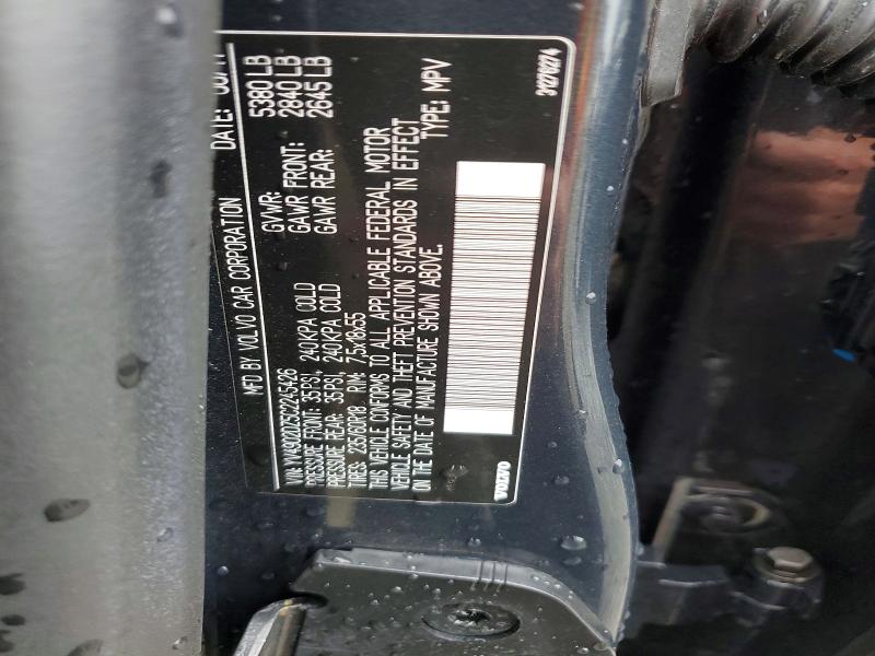 59384246 :رقم المزاد ، YV4902DZ5C2245426 vin ، 2012 Volvo Xc60 مزاد بيع