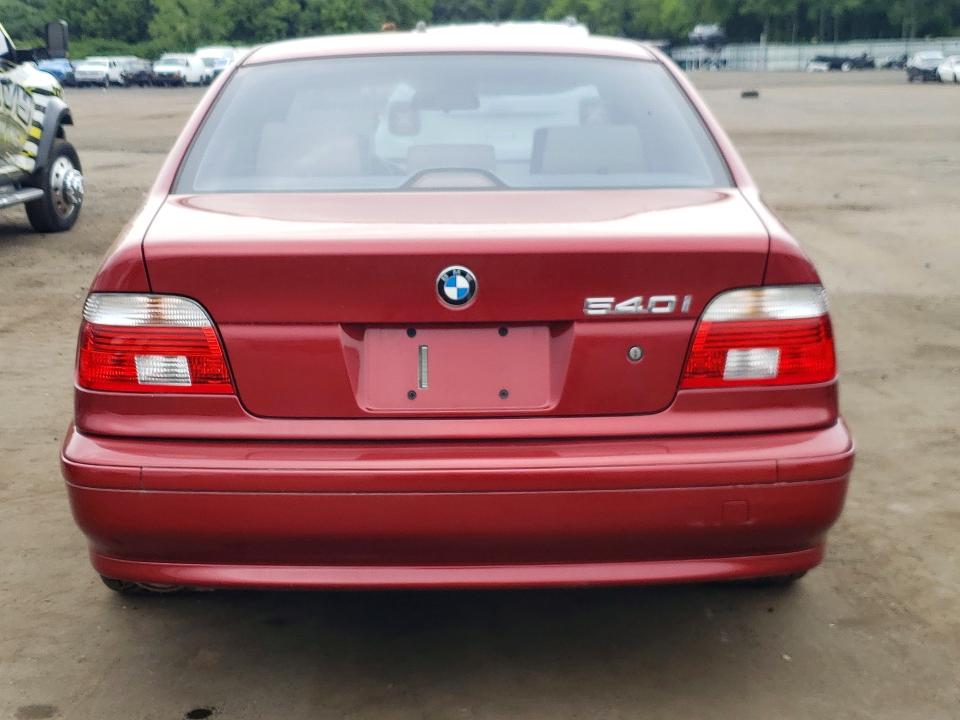 57004896 :رقم المزاد ، WBADN53461GC98013 vin ، 2001 Bmw 540 مزاد بيع