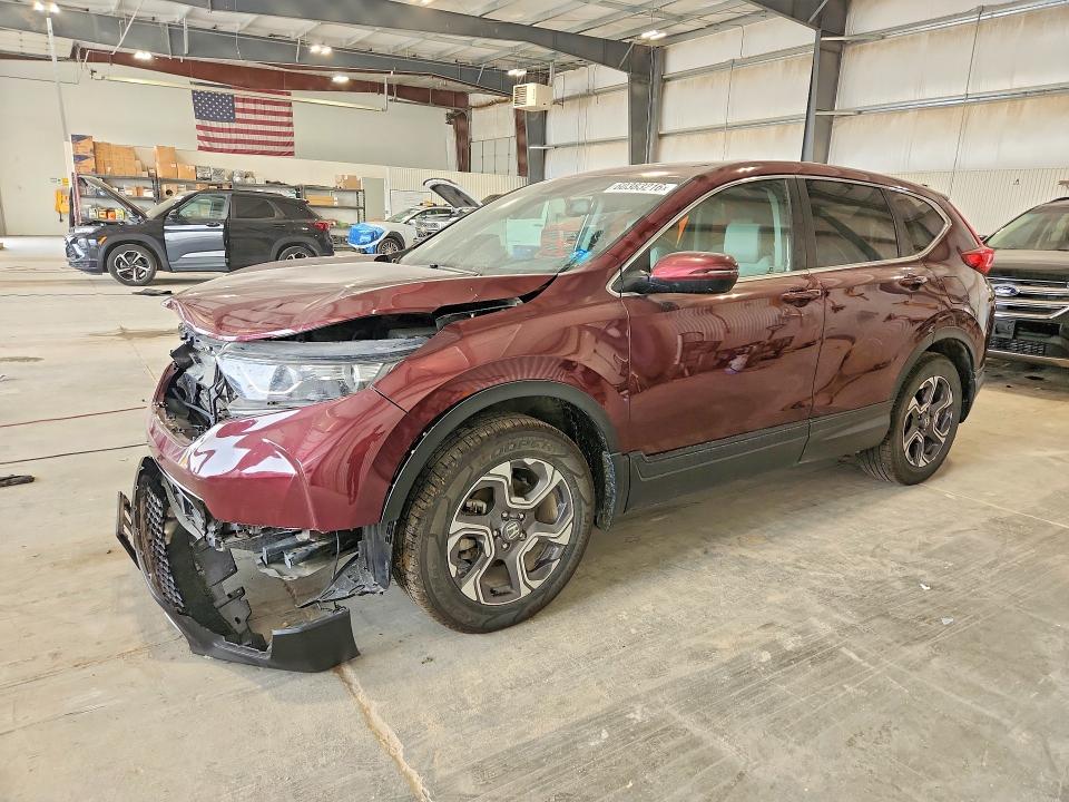 2019 Honda Cr-v მანქანა იყიდება აუქციონზე, vin: 7FARW2H86KE002274, აუქციონის ნომერი: 60383216
