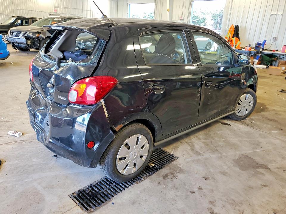 2015 Mitsubishi Mirage მანქანა იყიდება აუქციონზე, vin: ML32A4HJ4FH038466, აუქციონის ნომერი: 61012746
