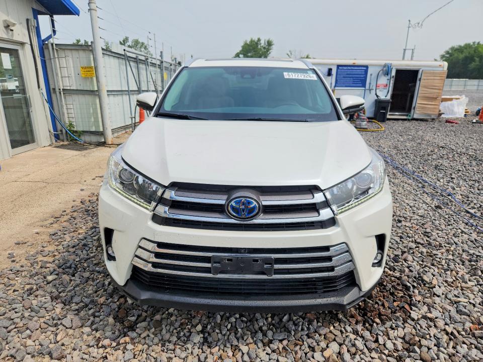 Aukcja sprzedaży 2019 Toyota Highlander Hybrid, vin: 5TDDGRFH3KS058991, numer aukcji: 61727926