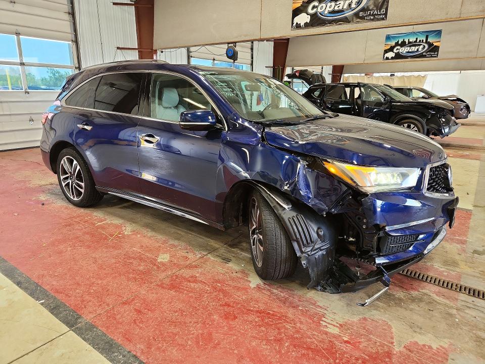Продажа на аукционе авто 2017 Acura Mdx, vin: 5FRYD4H85HB006378, номер лота: 58790476