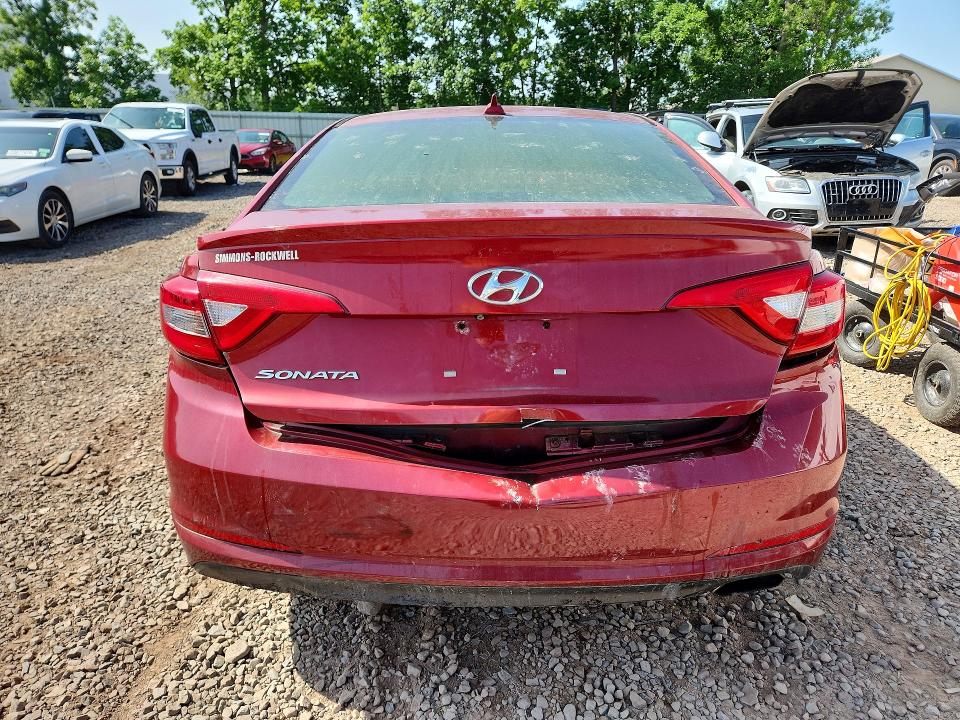 2016 Hyundai Sonata მანქანა იყიდება აუქციონზე, vin: 5NPE24AF7GH293600, აუქციონის ნომერი: 59611326