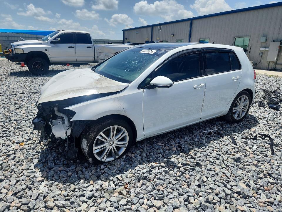 60315616 :رقم المزاد ، 3VW2A7AU7FM055337 vin ، 2015 Volkswagen Golf مزاد بيع