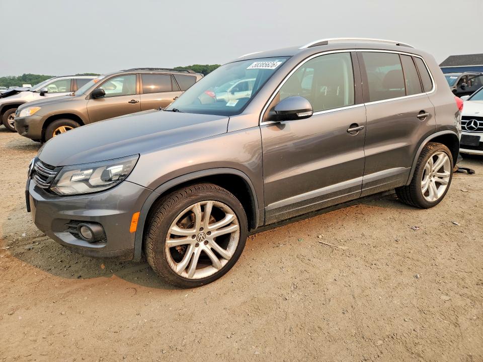 2012 Volkswagen Tiguan მანქანა იყიდება აუქციონზე, vin: WVGBV7AXXCW000583, აუქციონის ნომერი: 58385626