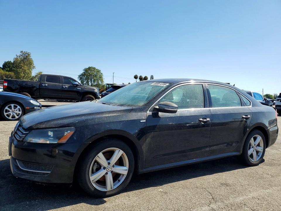 Auction sale of the 2014 Volkswagen Passat, vin: 1VWAT7A38EC044392, lot number: 60861336
