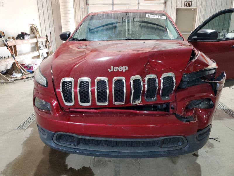2015 Jeep Cherokee მანქანა იყიდება აუქციონზე, vin: 1C4PJMABXFW624476, აუქციონის ნომერი: 61025776