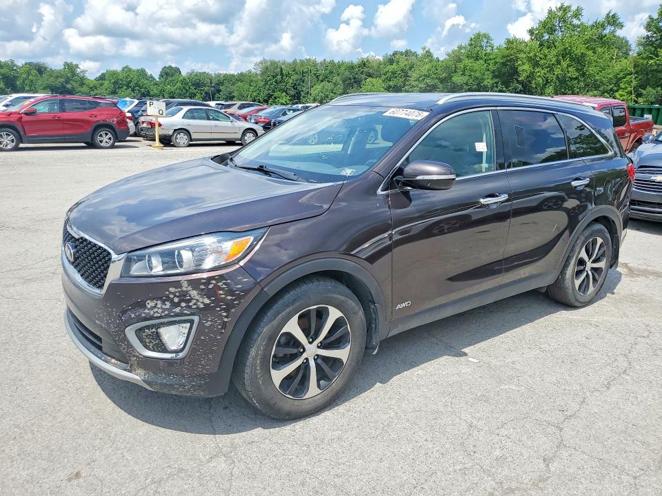 2016 Kia Sorento მანქანა იყიდება აუქციონზე, vin: 5XYPHDA13GG034265, აუქციონის ნომერი: 60774076