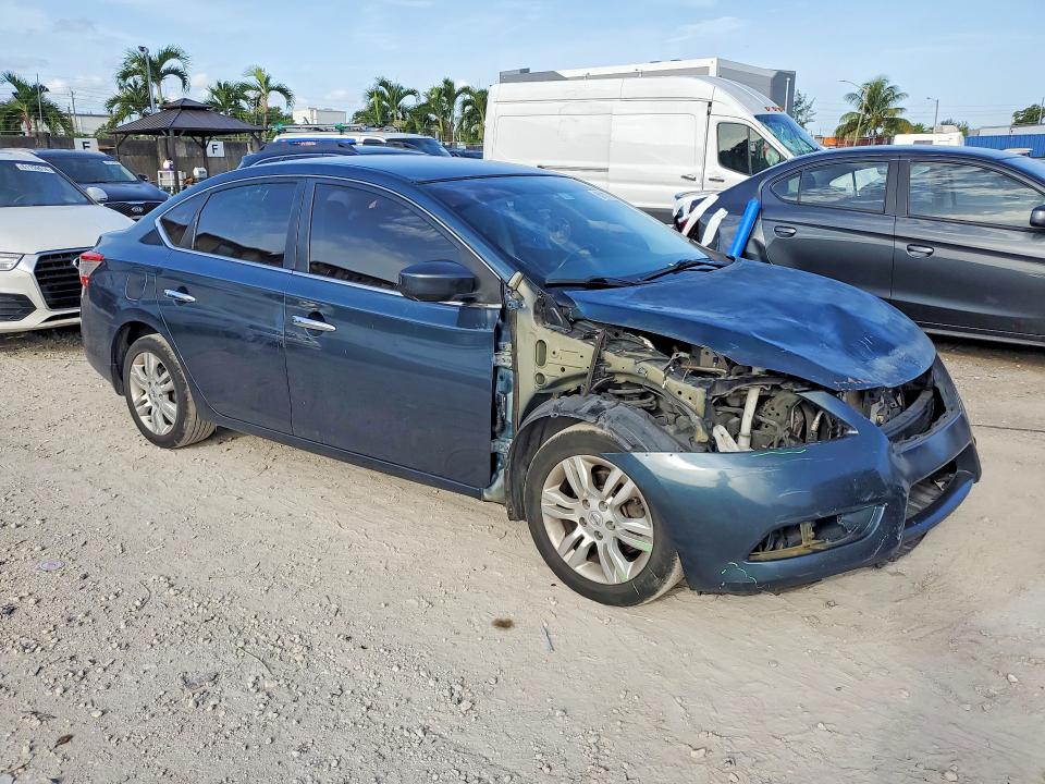 2015 Nissan Sentra მანქანა იყიდება აუქციონზე, vin: 3N1AB7AP5FL674436, აუქციონის ნომერი: 61114646