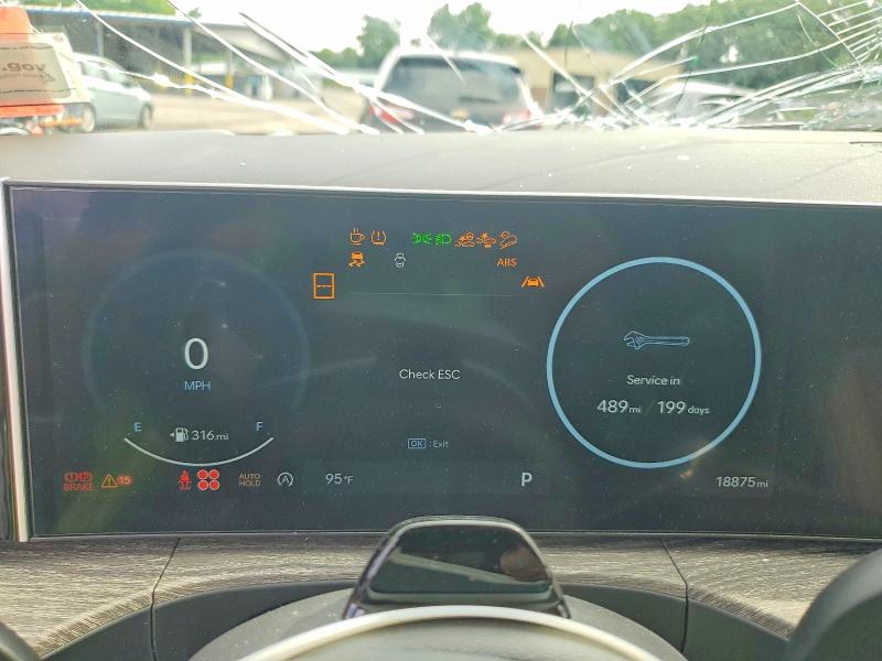 2024 Hyundai Santa Fe მანქანა იყიდება აუქციონზე, vin: 5NMP5DGL3RH032249, აუქციონის ნომერი: 60698546