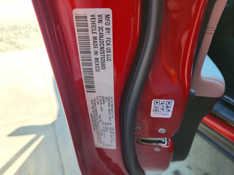 63398996 :رقم المزاد ، 3C4NJDCN2ST525603 vin ، 2025 Jeep Compass مزاد بيع