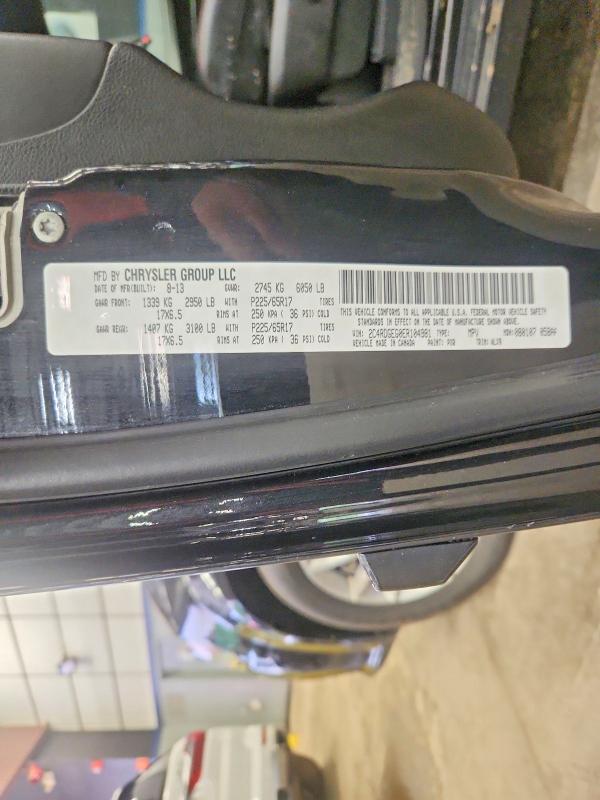 63535186 :رقم المزاد ، 2C4RDGEG0ER104981 vin ، 2014 Dodge Grand Caravan مزاد بيع