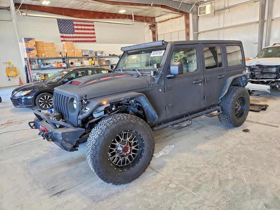 Auction sale of the 2021 Jeep Wrangler Unlimited, vin: 1C4HJXDG2MW748686, lot number: 56240166