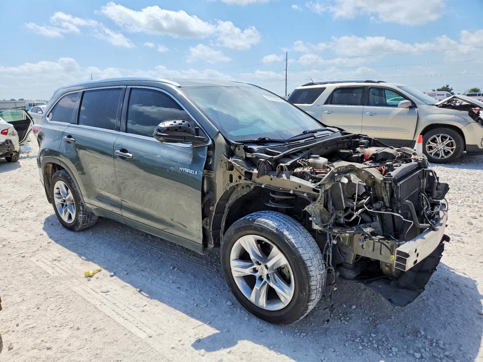 Продажа на аукционе авто 2014 Toyota Highlander Hybrid, vin: 5TDDCRFH5ES006617, номер лота: 61976296