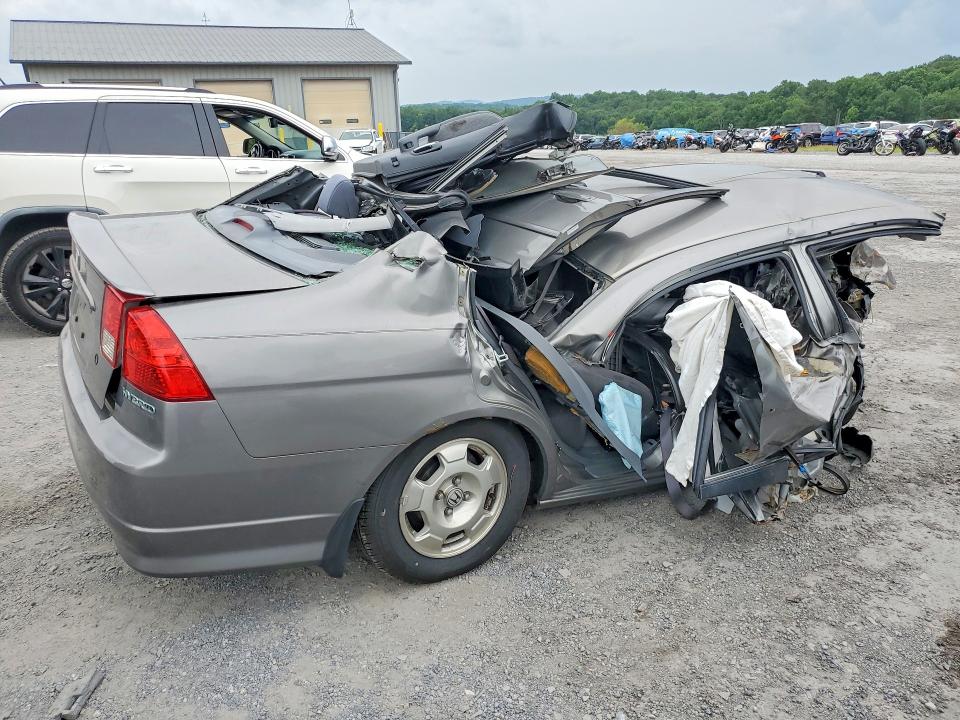 2004 Honda Civic მანქანა იყიდება აუქციონზე, vin: JHMES96604S020984, აუქციონის ნომერი: 61791276