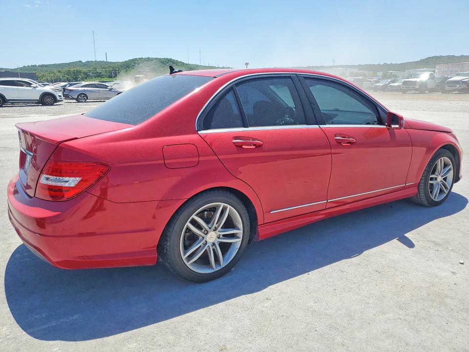 62535776 :رقم المزاد ، WDDGF4HB9EG242736 vin ، 2014 Mercedes-benz C مزاد بيع