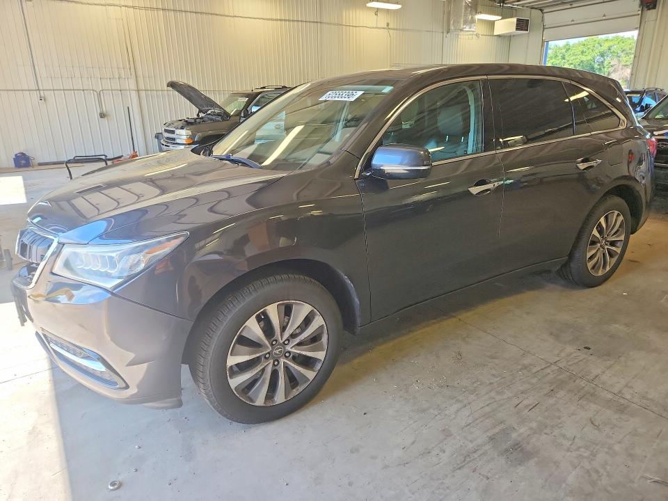 60558396 :رقم المزاد ، 5FRYD4H47FB022995 vin ، 2015 Acura Mdx مزاد بيع