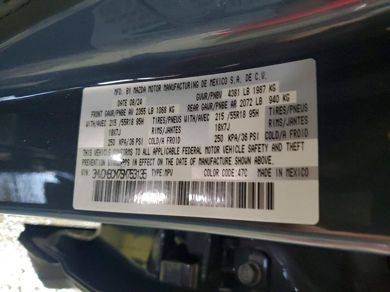 Продажа на аукционе авто 2025 Mazda Cx-30, vin: 3MVDMBCM7SM753135, номер лота: 60668586