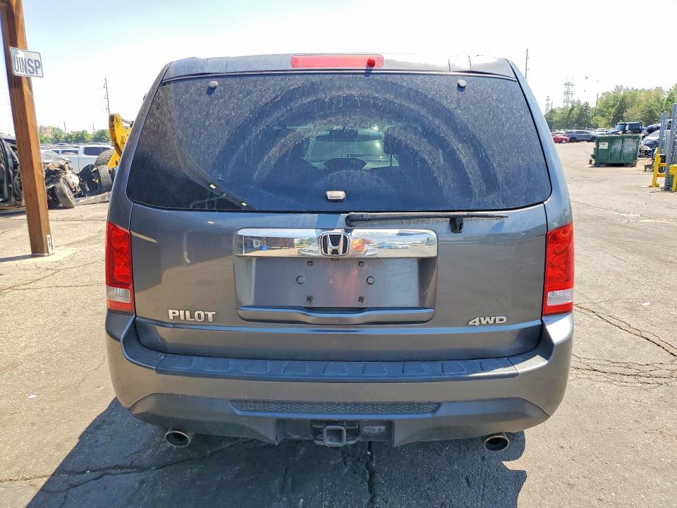 61865916 :رقم المزاد ، 5FNYF4H7XCB074400 vin ، 2012 Honda Pilot مزاد بيع