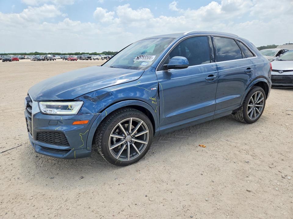 2018 Audi Q3 მანქანა იყიდება აუქციონზე, vin: WA1HCCFS9JR023014, აუქციონის ნომერი: 62755566