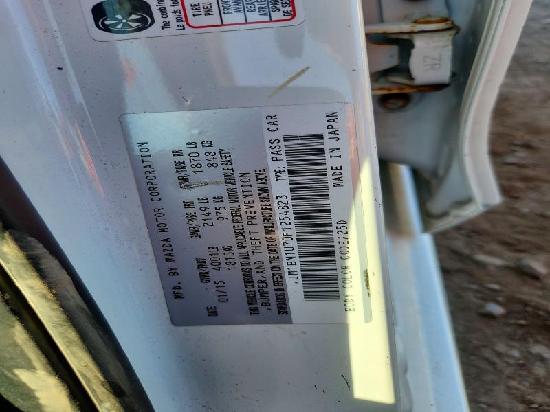 Aukcja sprzedaży 2015 Mazda 3, vin: JM1BM1U70F1254823, numer aukcji: 62862866