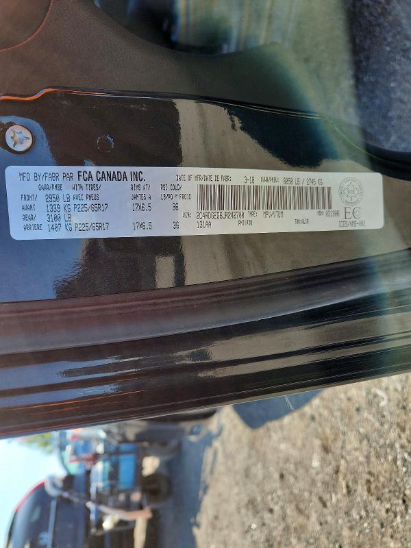 Aukcja sprzedaży 2018 Dodge Grand Caravan, vin: 2C4RDGEG6JR242700, numer aukcji: 62281486